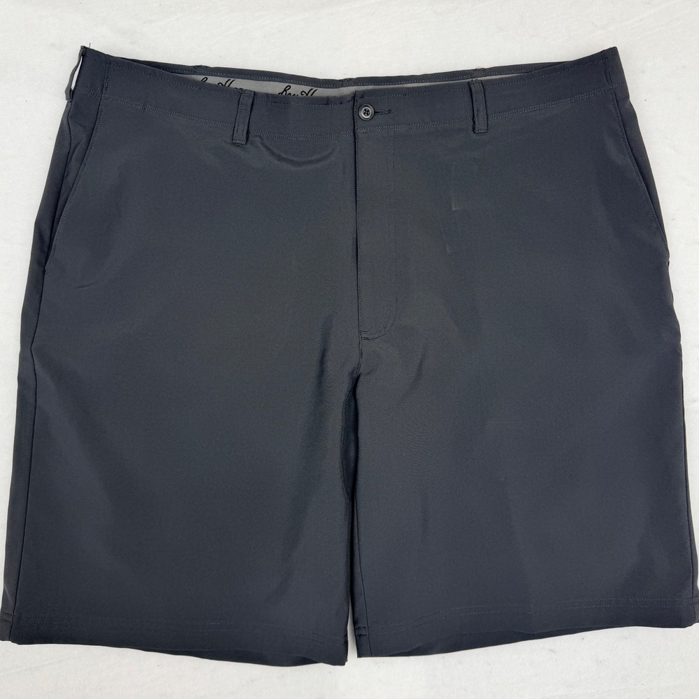 Ben Hogan Mens Performance Golf Shorts Charcoal Grey Size‎ 42 Stretch Flat Front